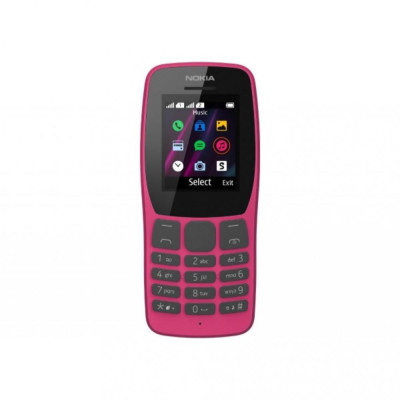 Мобільний телефон Nokia 110 Dual Sim 2019 Pink (16NKLP01A01) Мобільний телефон Nokia 110 Dual Sim 2019 Pink (16NKLP01A01)