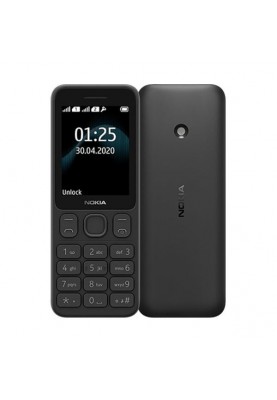 Мобільний телефон Nokia 125 Dual Sim Black (16GMNB01A17)