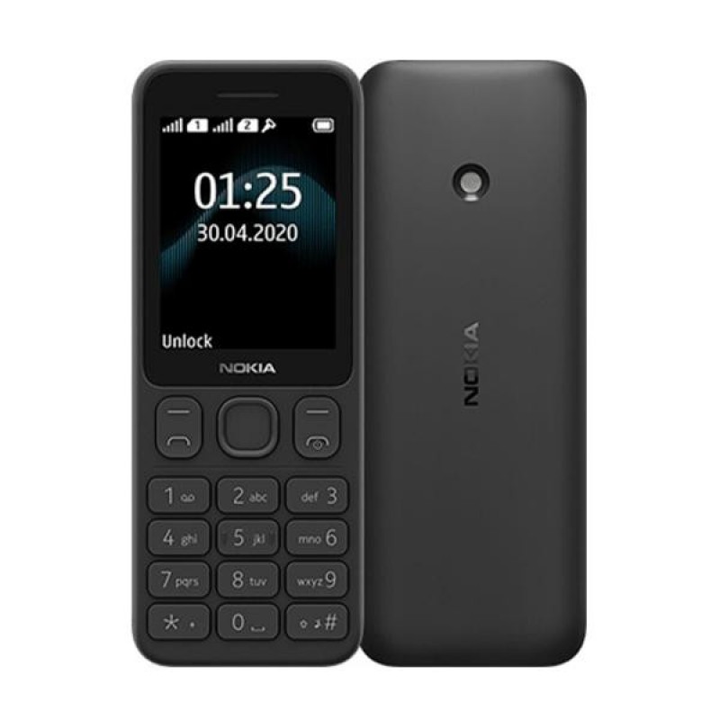 Мобільний телефон Nokia 125 Dual Sim Black (16GMNB01A17)