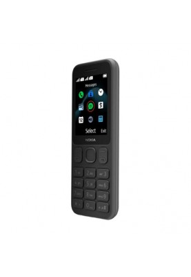 Мобільний телефон Nokia 125 Dual Sim Black (16GMNB01A17)
