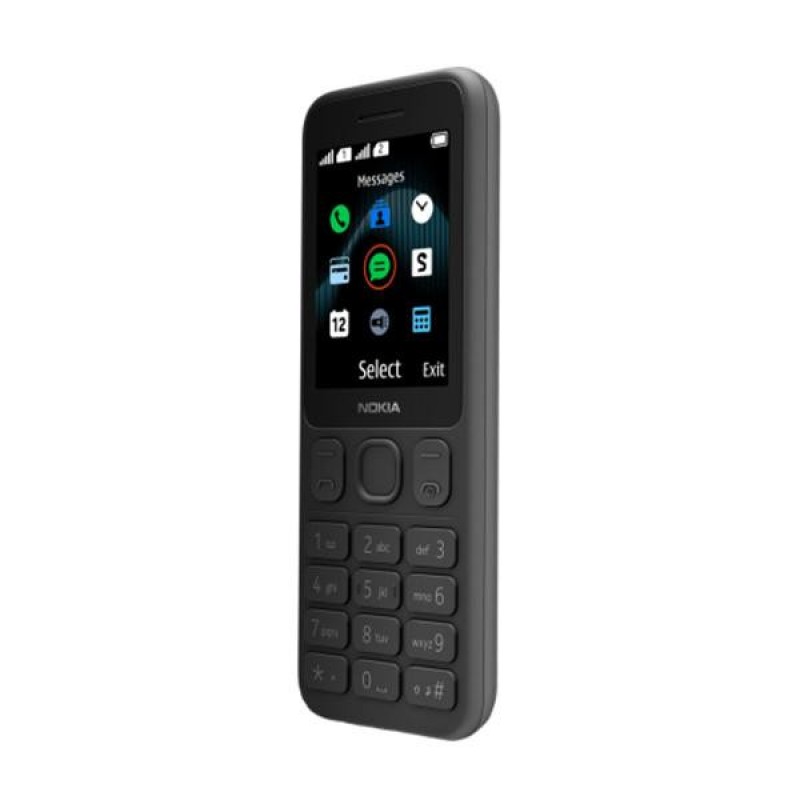 Мобільний телефон Nokia 125 Dual Sim Black (16GMNB01A17)