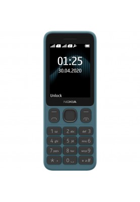 Мобільний телефон Nokia 125 Dual Sim Blue (16GMNL01A01)