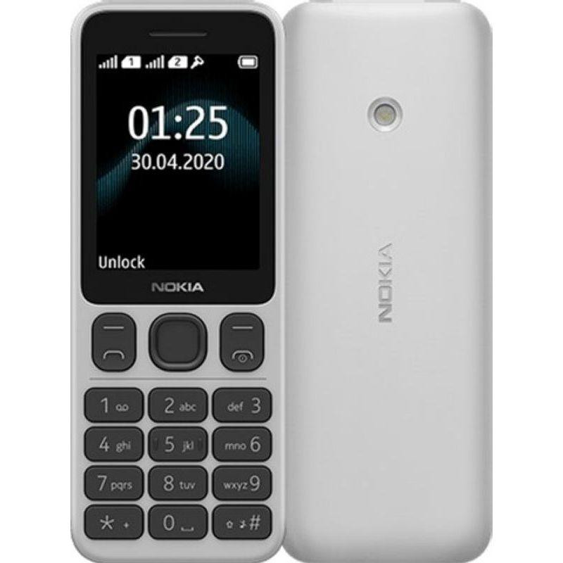 Мобільний телефон Nokia 125 Dual Sim White (16GMNW01A01)