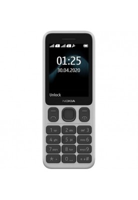 Мобільний телефон Nokia 125 Dual Sim White (16GMNW01A01)