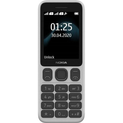 Мобільний телефон Nokia 125 Dual Sim White (16GMNW01A01) Мобільний телефон Nokia 125 Dual Sim White (16GMNW01A01)