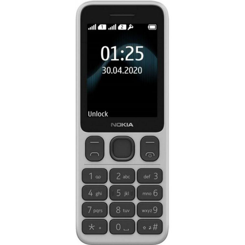 Мобільний телефон Nokia 125 Dual Sim White (16GMNW01A01)