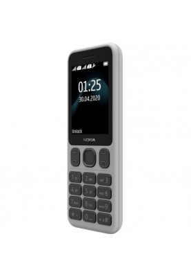 Мобільний телефон Nokia 125 Dual Sim White (16GMNW01A01)