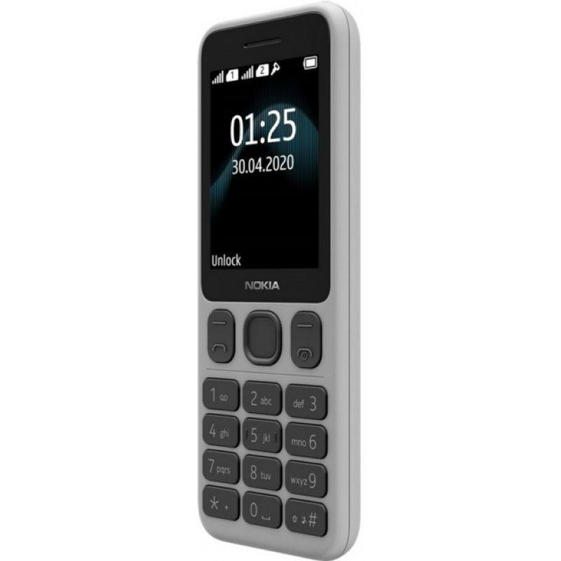 Мобільний телефон Nokia 125 Dual Sim White (16GMNW01A01)