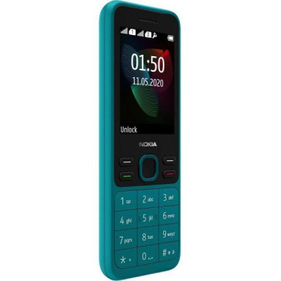Мобільний телефон Nokia 150 Dual Sim Cyan (16GMNE01A04) Мобільний телефон Nokia 150 Dual Sim Cyan (16GMNE01A04)