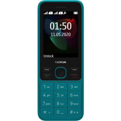 Мобільний телефон Nokia 150 Dual Sim Cyan (16GMNE01A04) Мобільний телефон Nokia 150 Dual Sim Cyan (16GMNE01A04)