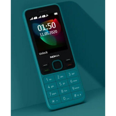 Мобільний телефон Nokia 150 Dual Sim Cyan (16GMNE01A04) Мобільний телефон Nokia 150 Dual Sim Cyan (16GMNE01A04)