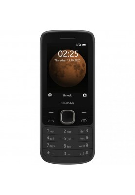 Мобільний телефон Nokia 225 4G DS Black (16QENB01A02)