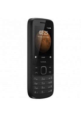 Мобільний телефон Nokia 225 4G DS Black (16QENB01A02)