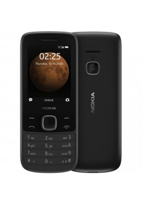 Мобільний телефон Nokia 225 4G DS Black (16QENB01A02)