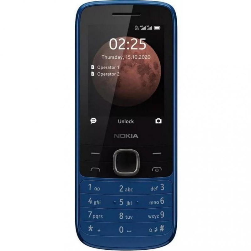 Мобільний телефон Nokia 225 4G DS Blue (16QENL01A01)