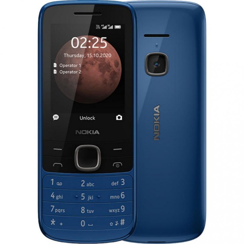 Мобільний телефон Nokia 225 4G DS Blue (16QENL01A01)