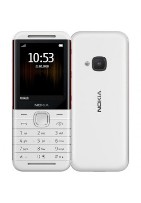 Мобільний телефон Nokia 5310 2020 Dual White/Red (16PISX01B02)