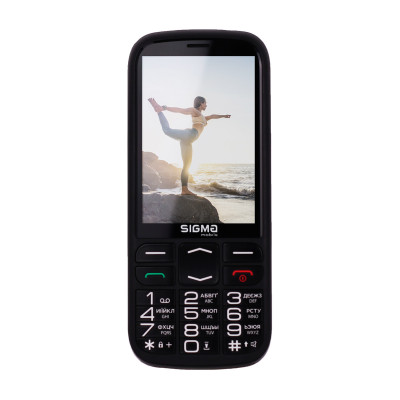 Мобільний телефон Sigma mobile Comfort 50 OPTIMA Black