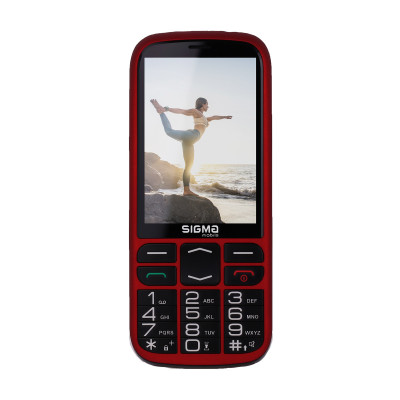 Мобільний телефон Sigma mobile Comfort 50 OPTIMA Red