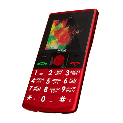 Мобільний телефон Sigma mobile Comfort 50 SOLO Red