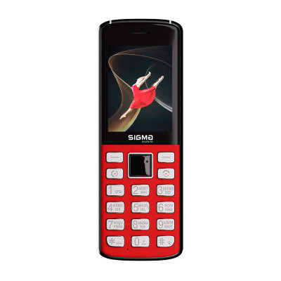 Мобільний телефон Sigma mobile X-style 24 ONYX Red