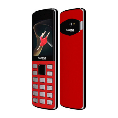 Мобільний телефон Sigma mobile X-style 24 ONYX Red