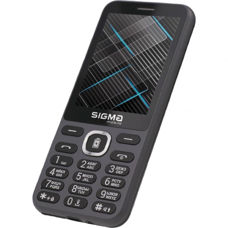 Мобільний телефон Sigma mobile X-style 31 Power Grey