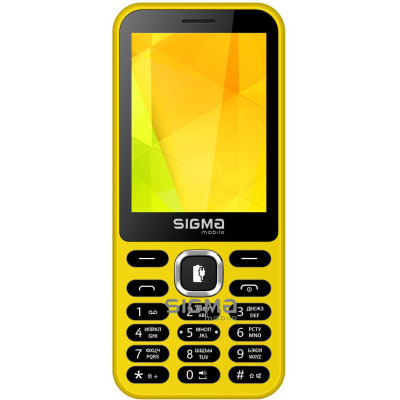 Мобільний телефон Sigma mobile X-style 31 Power Yellow