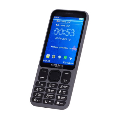 Мобільний телефон Sigma mobile X-style 351 LIDER Grey