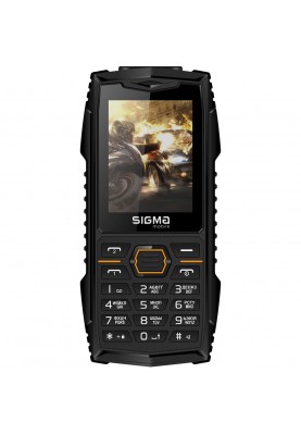 Мобільний телефон Sigma mobile X-TREME AZ68 black-orange