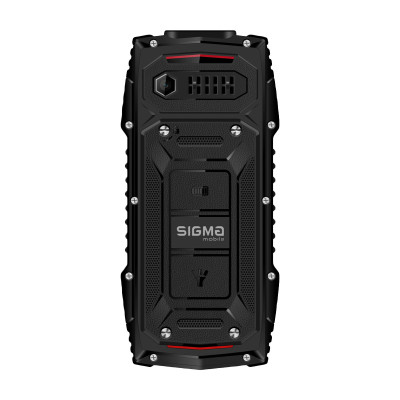 Мобільний телефон Sigma mobile X-TREME AZ68 black-red