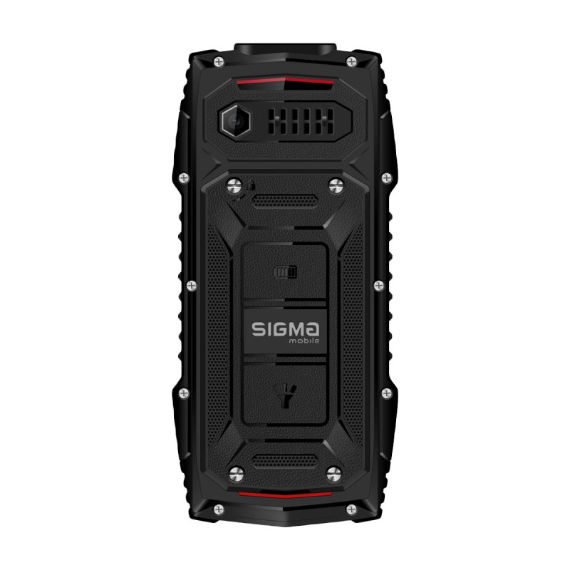 Мобільний телефон Sigma mobile X-TREME AZ68 black-red