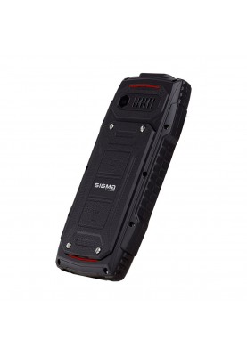 Мобільний телефон Sigma mobile X-TREME AZ68 black-red