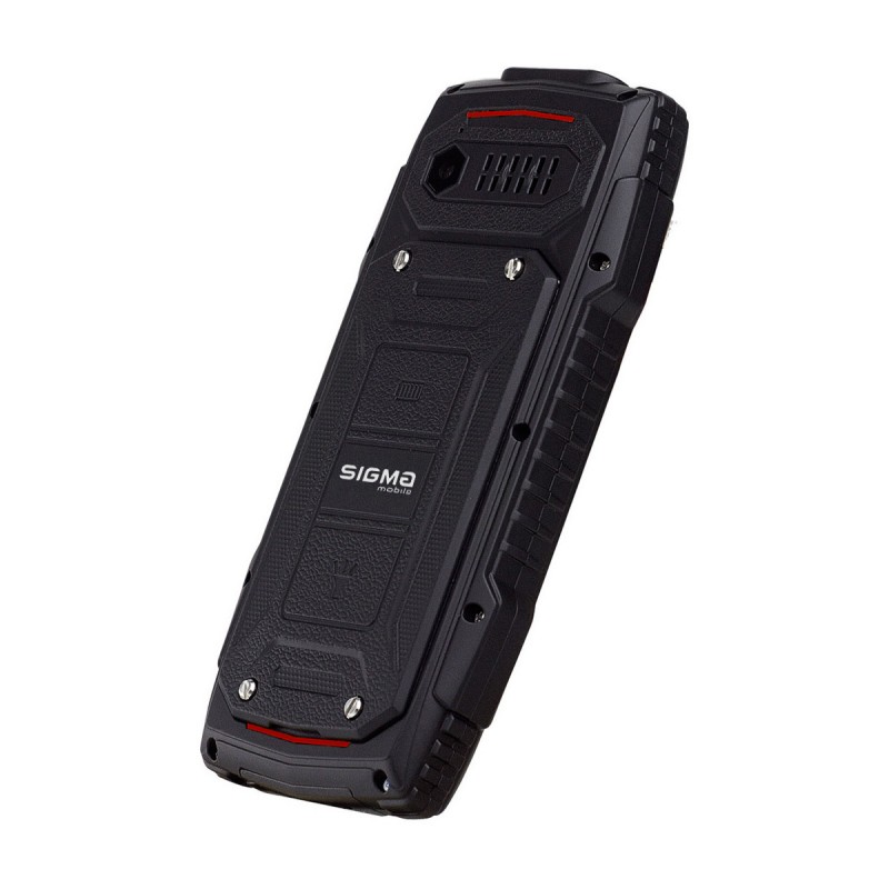 Мобільний телефон Sigma mobile X-TREME AZ68 black-red