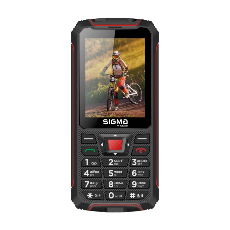 Мобільний телефон Sigma mobile X-treme PR68 Black-red