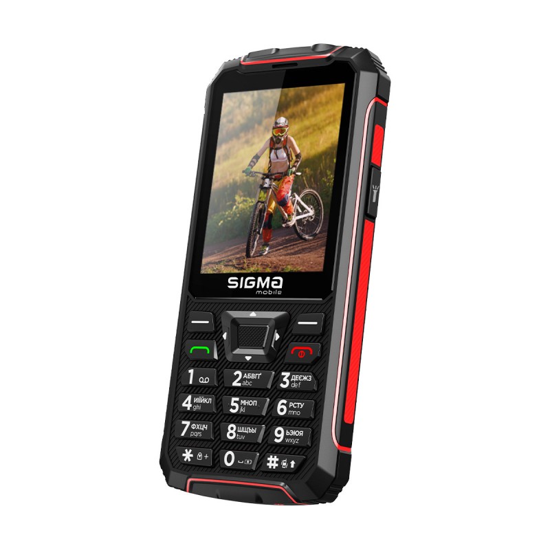 Мобільний телефон Sigma mobile X-treme PR68 Black-red