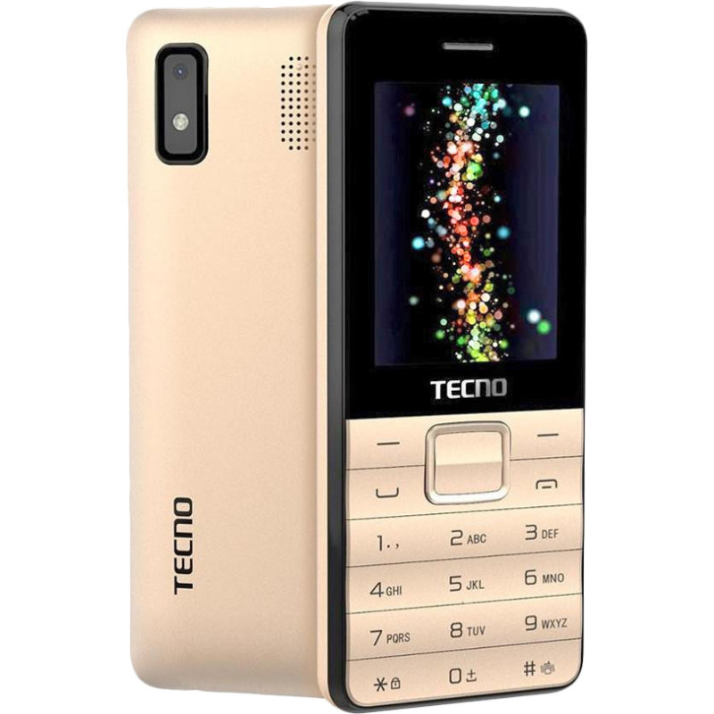 Мобільний телефон Tecno T372 TripleSIM Champagne Gold (4895180746840)