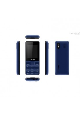 Мобільний телефон Tecno T372 TripleSIM Deep Blue (4895180746826)