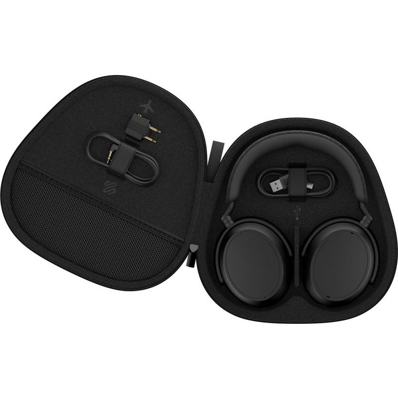 Навушники з мікрофоном Sennheiser MOMENTUM 4 Wireless Black (509266)