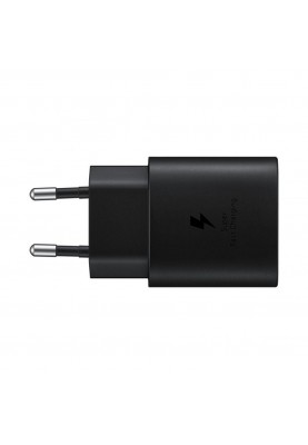 Зарядний пристрій Samsung USB-C Wall Charger with Cable USB-C 25W Black (EP-TA800XBEGRU)