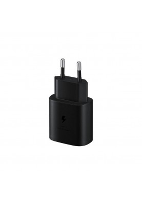 Зарядний пристрій Samsung USB-C Wall Charger with Cable USB-C 25W Black (EP-TA800XBEGRU)