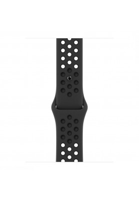 Смарт-годинник Apple Watch Nike Series 7 LTE 45mm Midnight Aluminum Case w. Anthracite/Black Nike S. Band (MKJL3+MKL53)