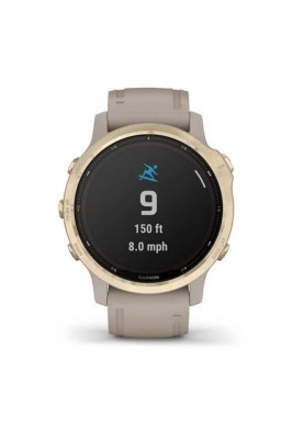 Смарт-годинник Garmin Fenix 6S Pro Solar Edition Світлий світлий світильник (010-02409-11/10)