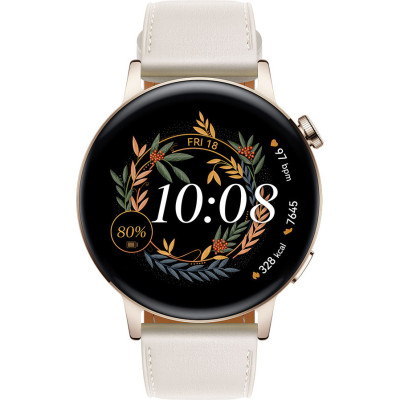 Смарт-годинник HUAWEI Watch GT 3 42mm Frosty White (55027150)