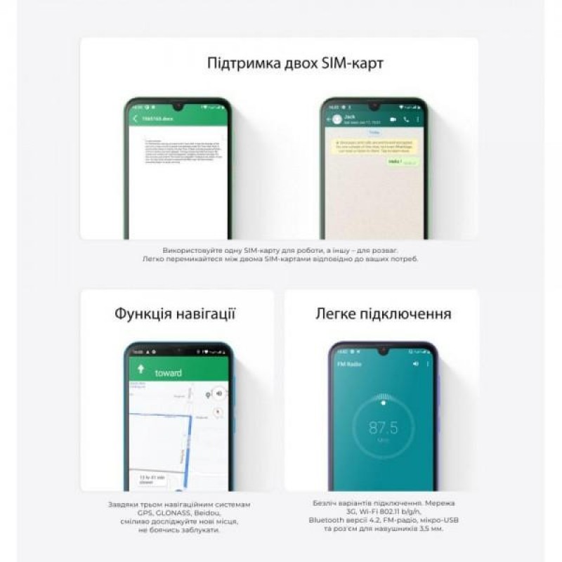 Смартфон Blackview Oscal C20 Pro 2/32GB Blue