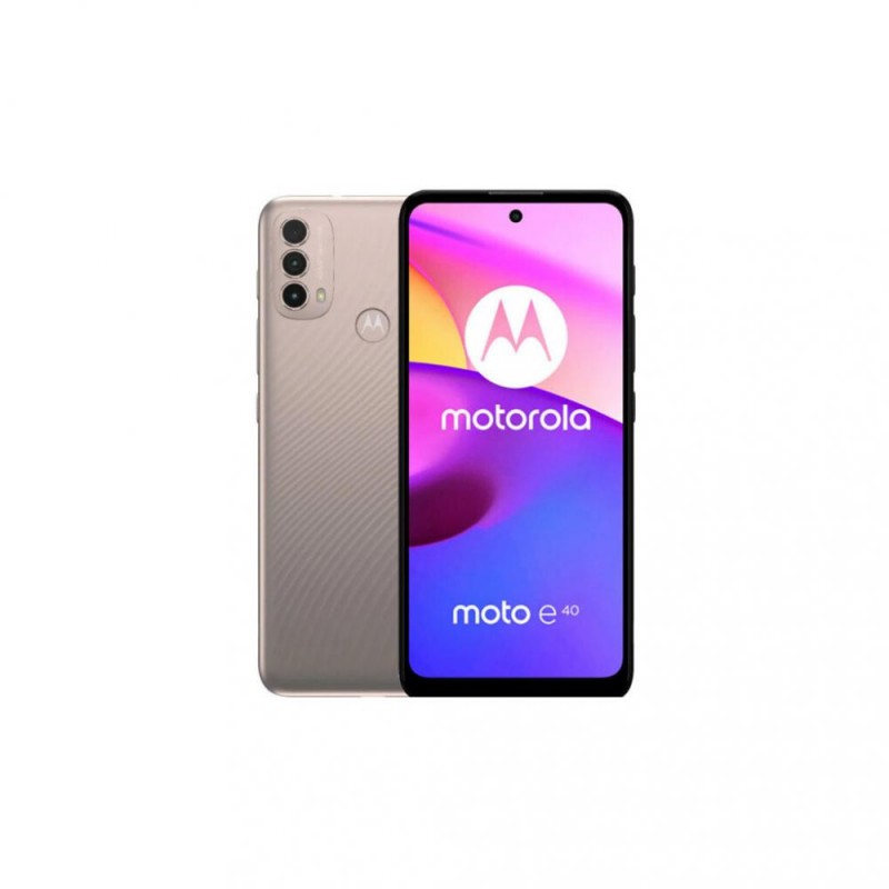 Смартфон Motorola E40 4/64GB Pink Clay (PAVK0004)