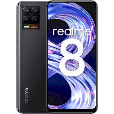 Смартфон realme 8 6/128GB Cyber Black