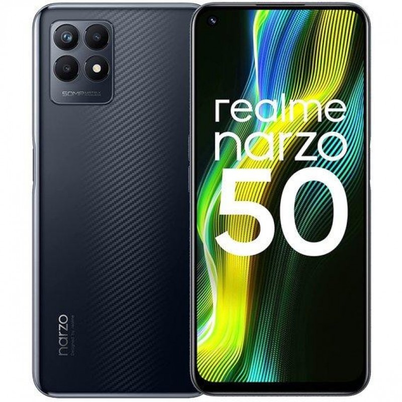 Смартфон realme Narzo 50 4/64GB Speed Black