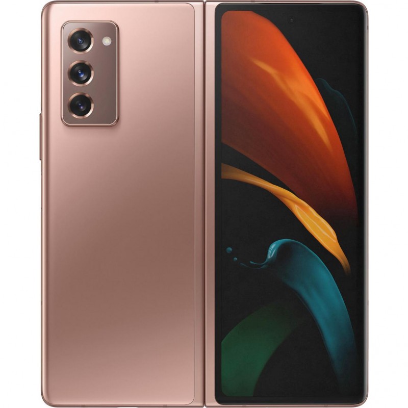 Смартфон Samsung Galaxy Fold2 12/256GB Mystic Bronze (SM-F916BZNQ)