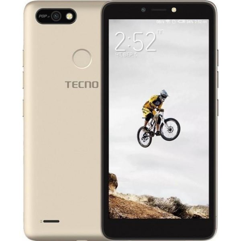 Смартфон Tecno POP 2F B1G 1/16GB Gold (4895180766008)